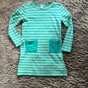 Crewcuts by JCrew Green Long Sleeve Dress